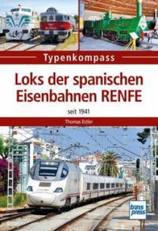 Book Loks der spanischen Eisenbahnen RENFE 