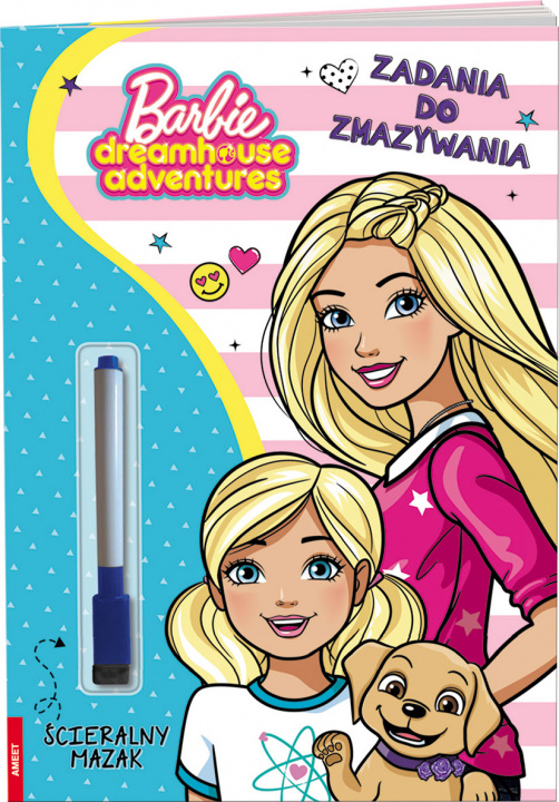 Книга Barbie dreamhouse adventures Zadania do zmazywania PTC-1201 Opracowani zbiorowe