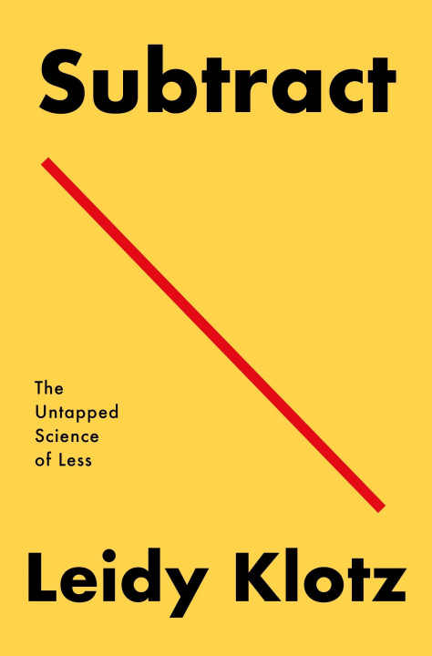 Carte Subtract: The Untapped Science of Less 
