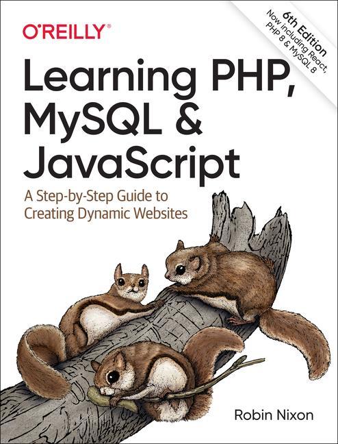 Kniha Learning PHP, MySQL & JavaScript Robin Nixon