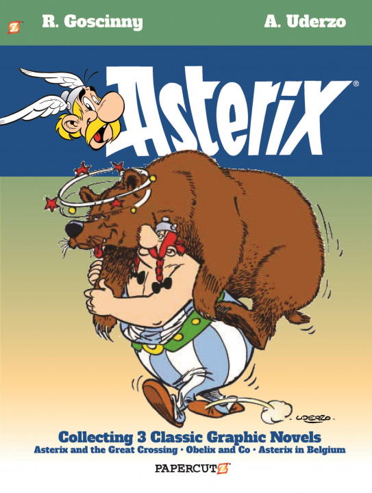 Książka Asterix Omnibus #8: Collecting Asterix and the Great Crossing, Obelix and Co, Asterix in Belgium 