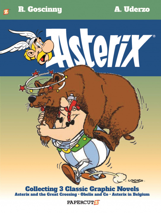 Book Asterix Omnibus #8: Collecting Asterix and the Great Crossing, Obelix and Co, Asterix in Belgium 