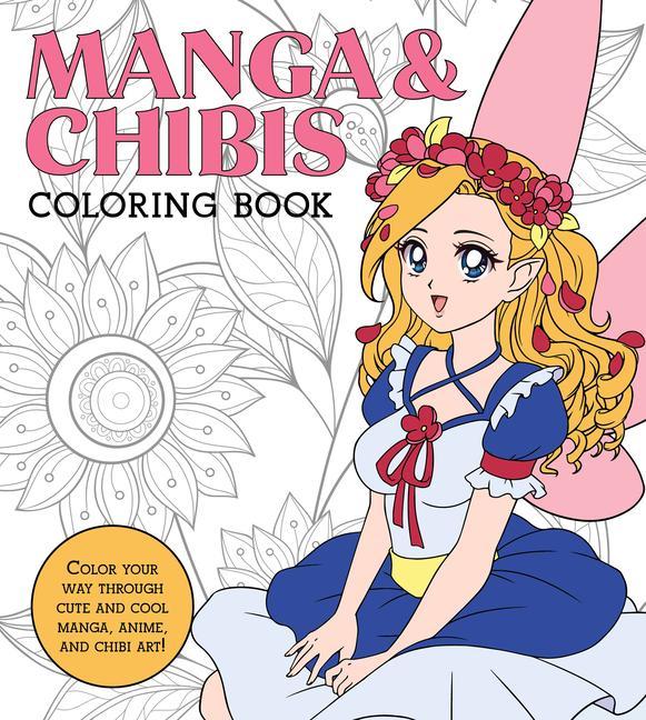 Książka Manga & Chibis Coloring Book 