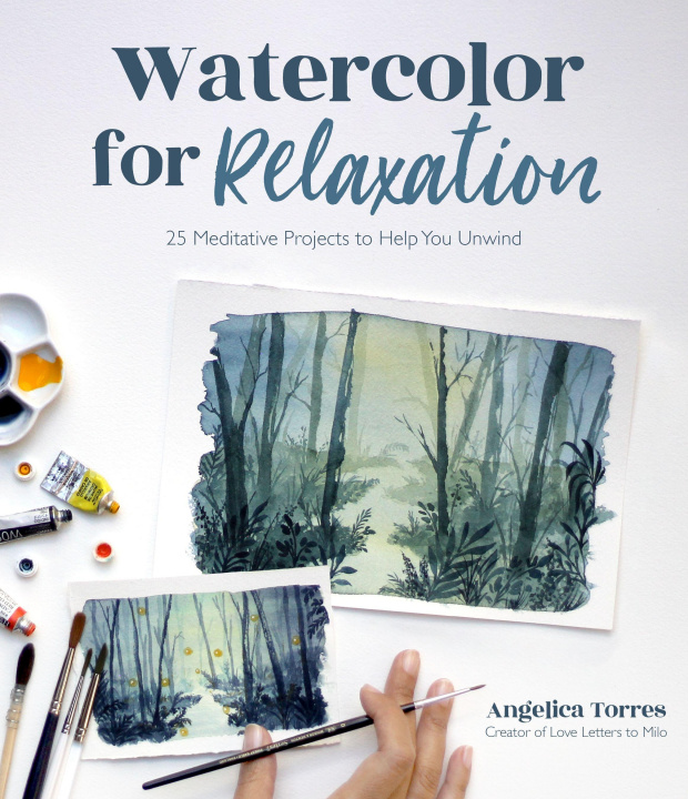 Book Watercolor for Relaxation 