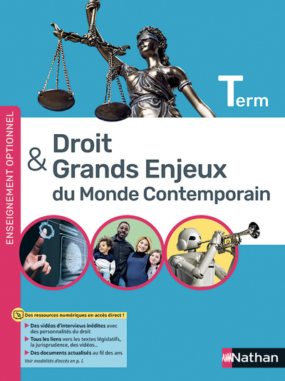 Kniha Droit et grands enjeux du monde contemporain - Terminale - Manuel - 2021 collegium