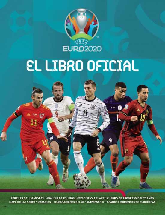 Kniha UEFA Euro 2020. El libro oficial KEIR RADNEDGE