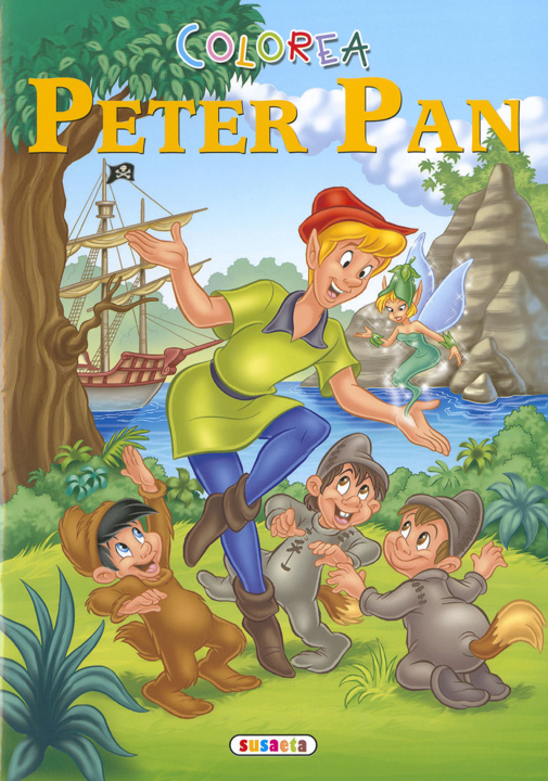 Książka Colorea Peter Pan EDICIONES