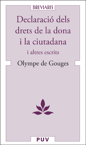 Carte Declaració dels drets de la dona i la ciutadana OLYMPE DE GOUGES