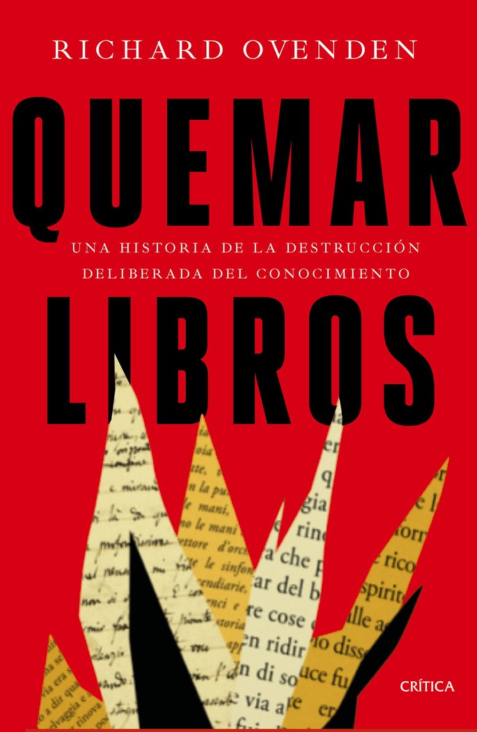 Kniha Quemar libros RICHARD OVENDEN