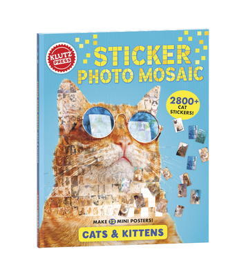 Book Sticker Photo Mosaics: Cats & Kittens (Klutz) 
