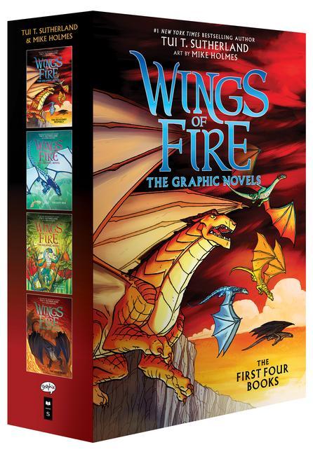 Carte Wings of Fire Graphix Paperback Box Set (Books 1-4) Tui T. Sutherland
