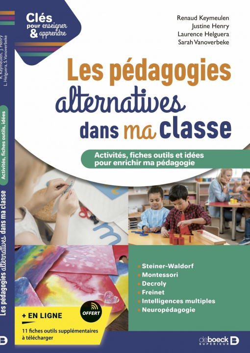 Kniha Les pédagogies alternatives dans ma classe Keymeulen