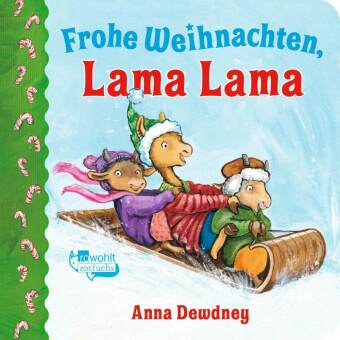 Könyv Frohe Weihnachten, Lama Lama Anna Dewdney