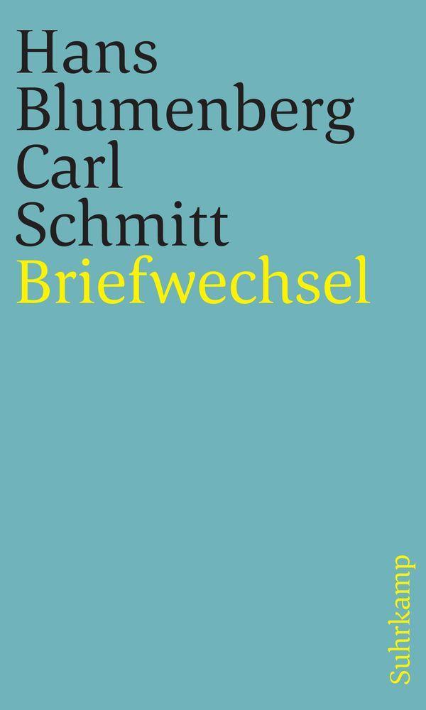 Kniha Briefwechsel 1971-1978 Carl Schmitt