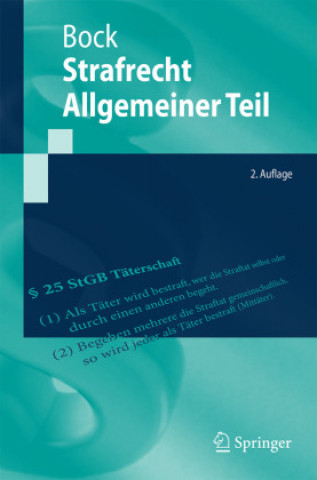 Boek Strafrecht Allgemeiner Teil Dennis Bock