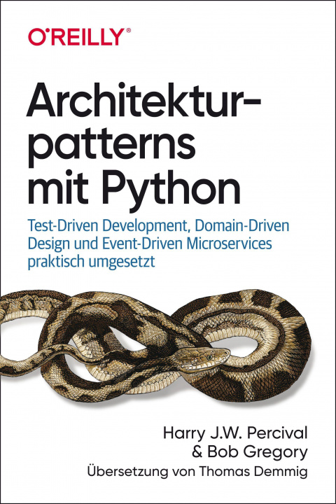Kniha Architekturpatterns mit Python Bob Gregory