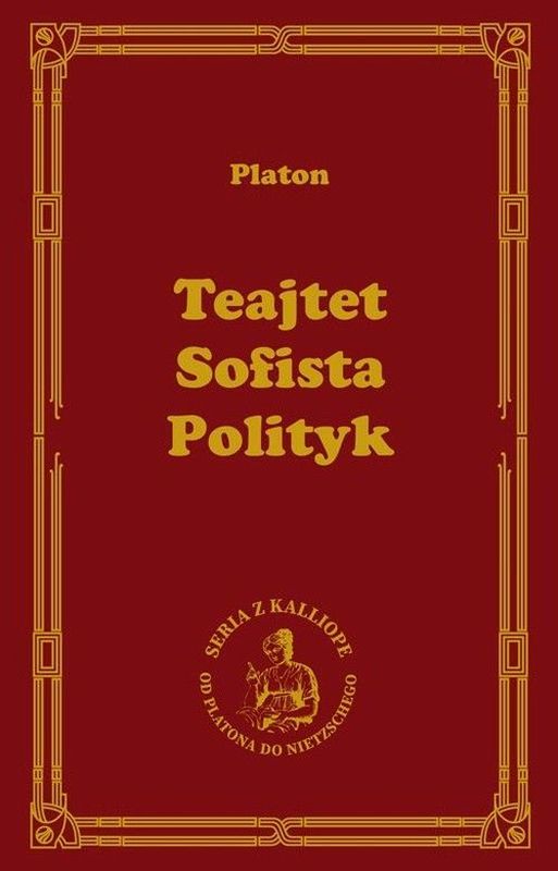 Könyv Teajtet Sofista Polityk Platón