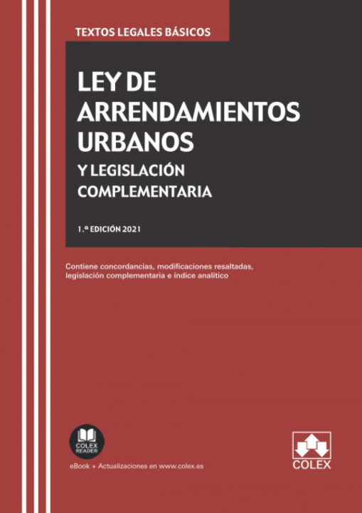 Könyv (21).LEY DE ARRENDAMIENTOS URBANOS Y LEGISLACIÓN COMPLEMENTARIA 