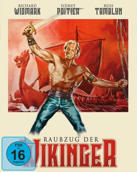 Video Raubzug der Wikinger (Mediabook, Blu-ray+DVD) Richard Widmark