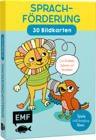 Játék Sprachförderung - 30 Bildkarten für Kinder im Kindergarten- und Vorschulalter Ina Kappes