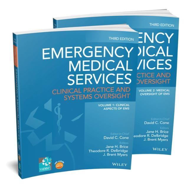 Kniha Emergency Medical Services - Clinical Practice and  Systems Oversight 3e 2 Volume Set 