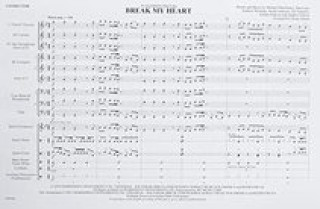 Kniha Break My Heart: As Recorded by Dua Lipa, Conductor Score Dua Lipa