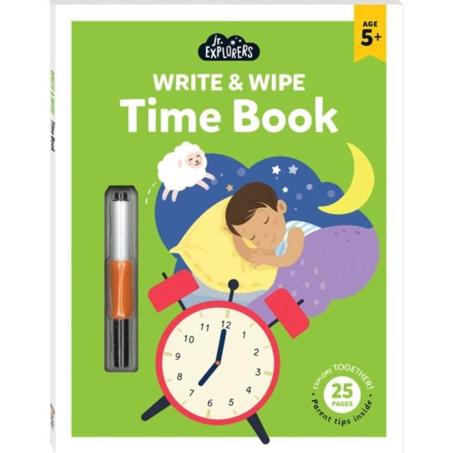 Knjiga JUNIOR EXPLORERS WRITE & WIPE TIME 