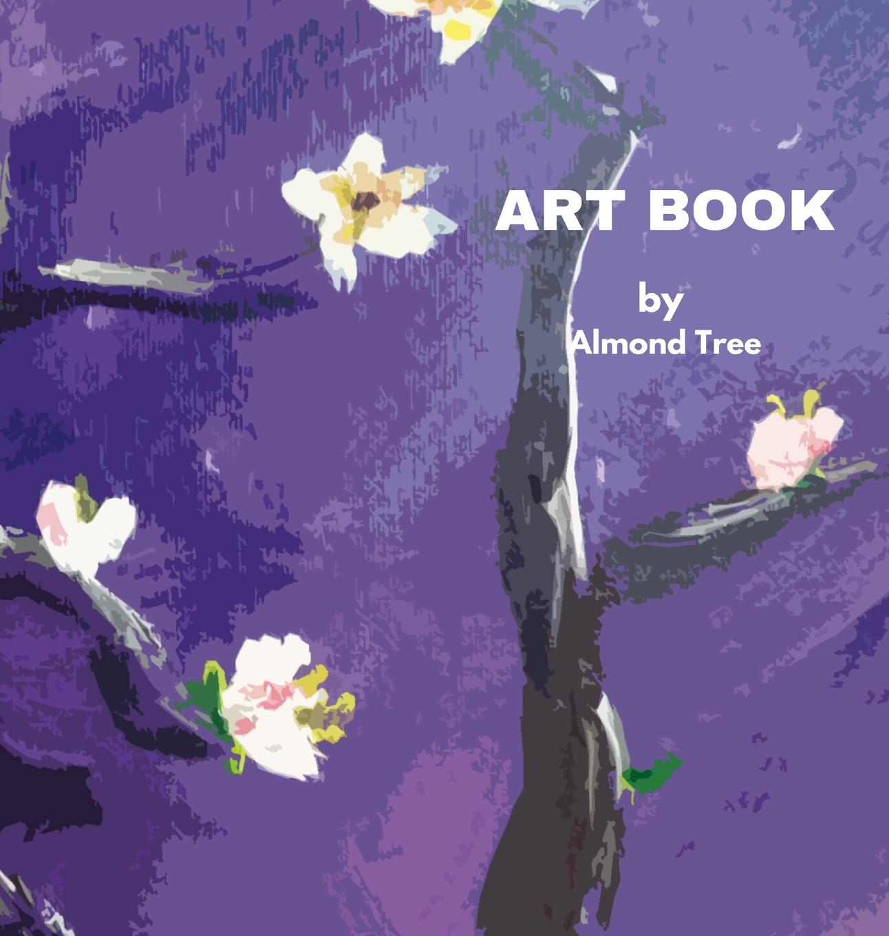 Knjiga Art Book Square Almond Tree