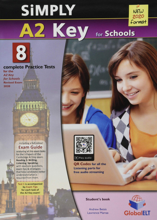 Könyv SIMPLY A2 KEY FOR SCHOOLS PACK 4º PRI ANDREW BETSIS
