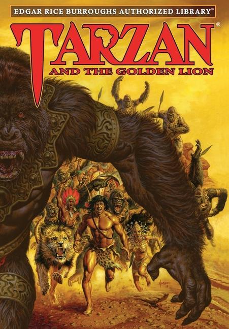 Kniha Tarzan and the Golden Lion Christopher Paul Carey