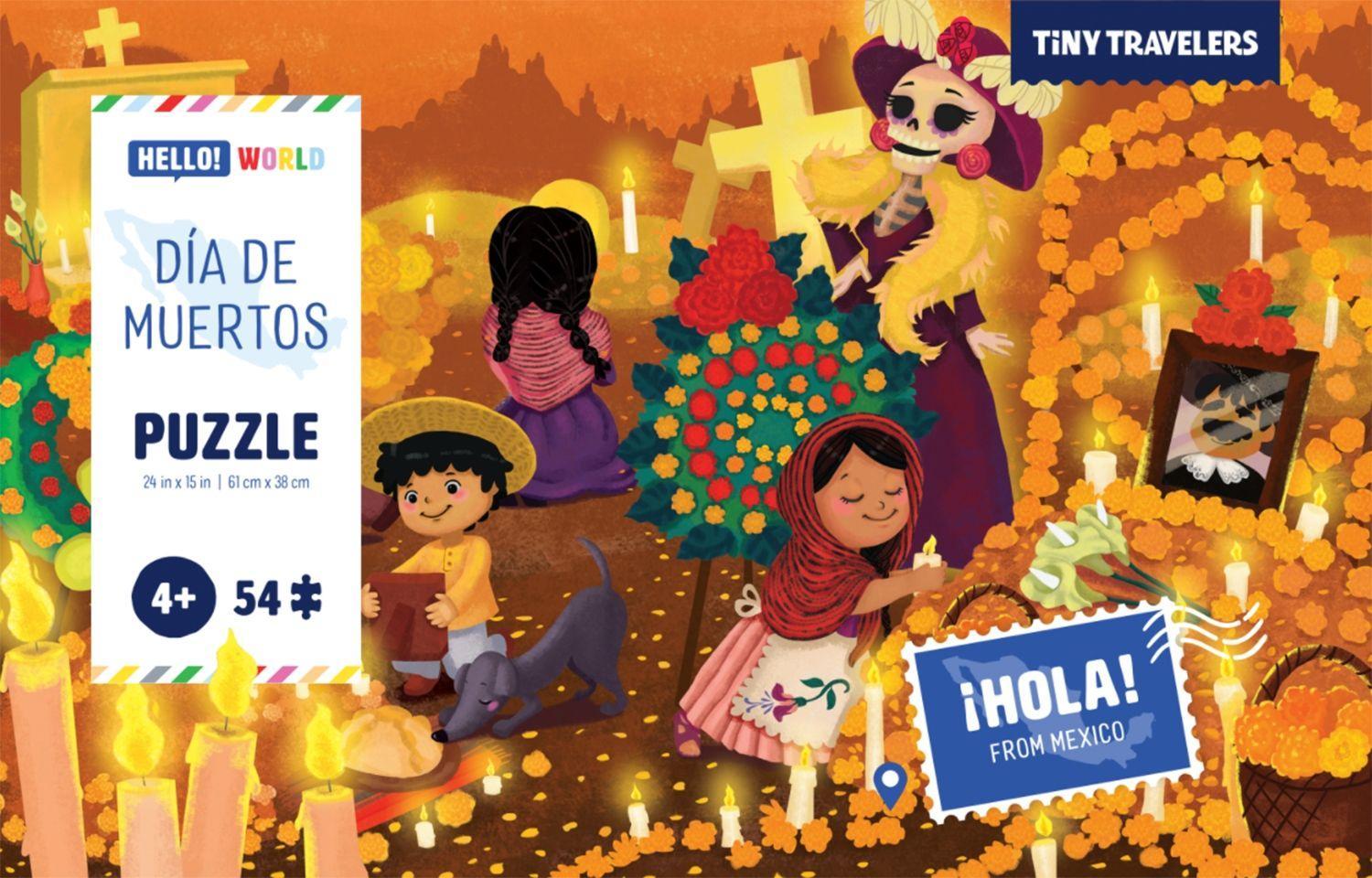 Könyv Puzzle: Día de Muertos 