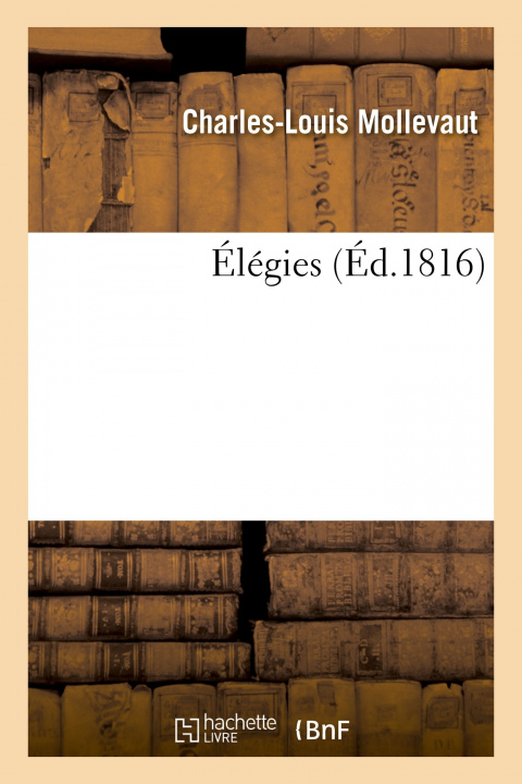 Kniha Elegies MOLLEVAUT-C L