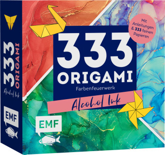Книга 333 Origami - Farbenfeuerwerk: Alcohol Ink 