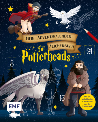Carte Mein Adventskalender-Zeichenbuch für Potterheads and Friends 