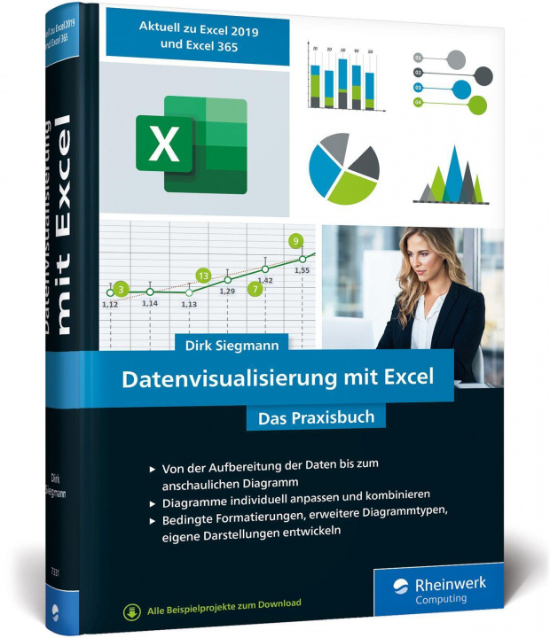 Kniha Datenvisualisierung mit Excel 