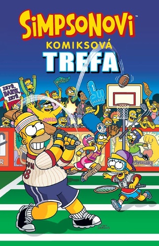 Kniha Simpsonovi Komiksová trefa Matt Groening