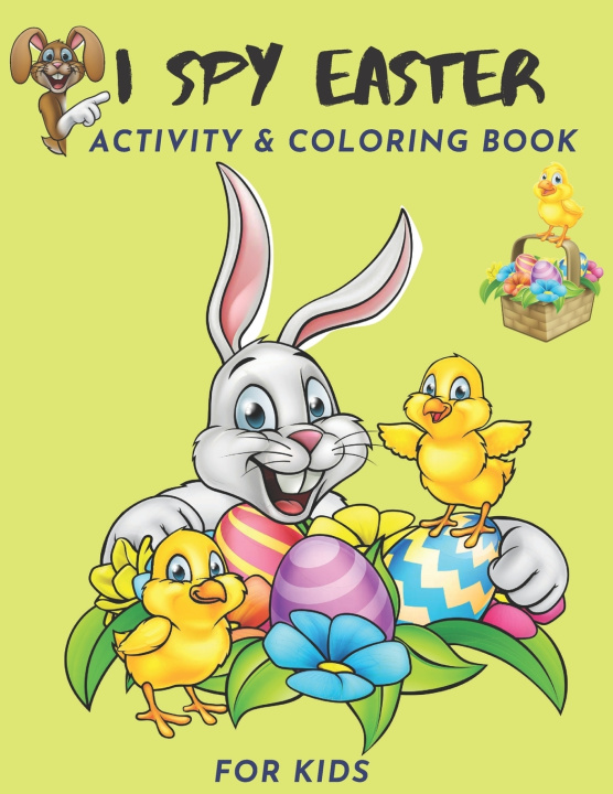 Kniha I Spy Easter Activity & Coloring Book For Kids Navas Hazzle G. Navas