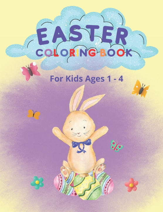 Knjiga Easter Coloring Book Brainster Corner