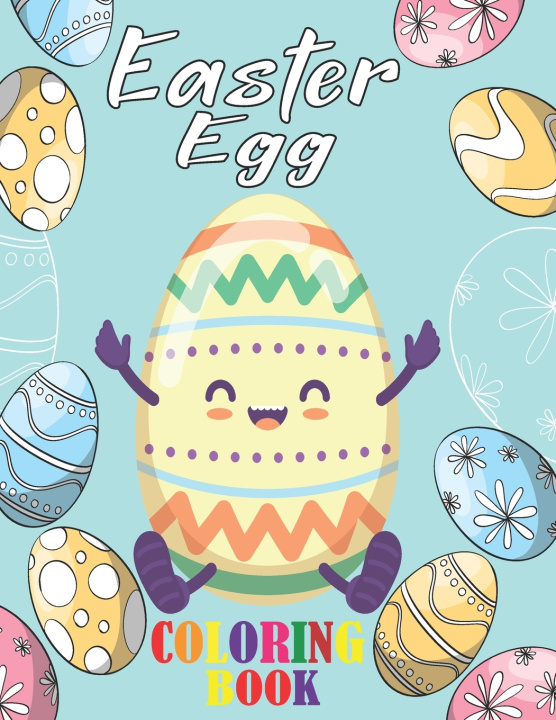 Knjiga Easter Egg coloring book egg bookino easter egg