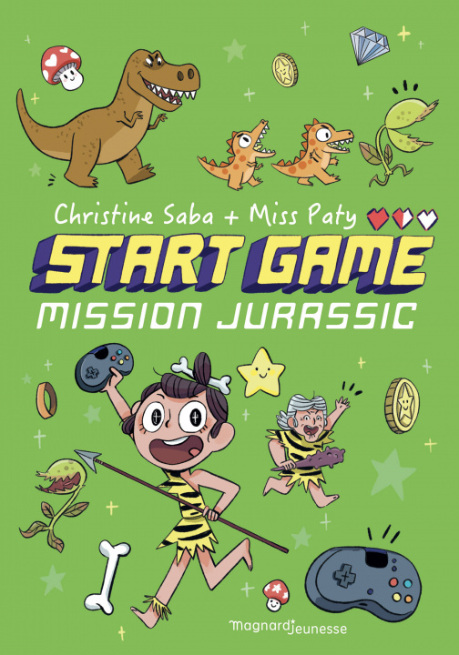 Kniha START GAME 2 - Mission Jurassic Saba