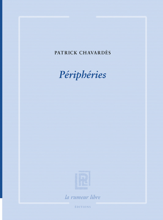Knjiga Périphéries Chavardès
