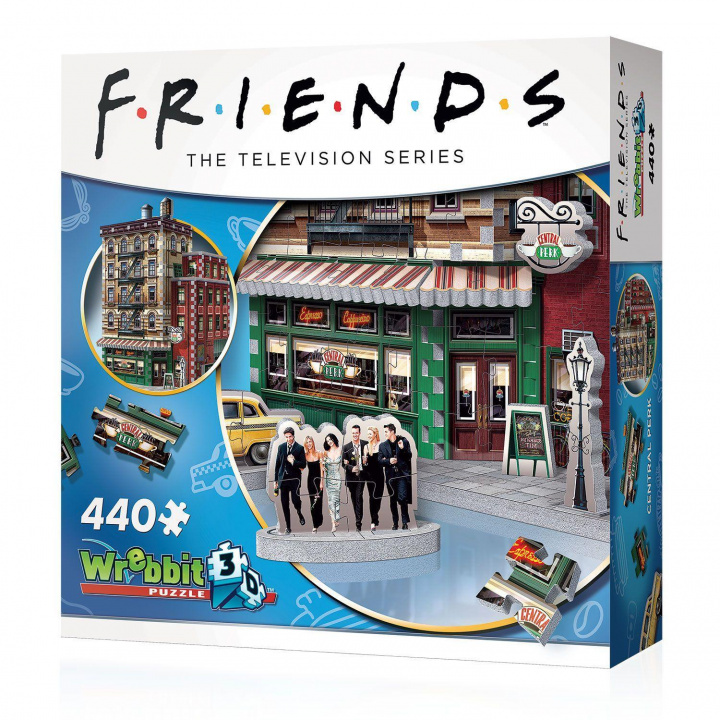 Játék Friends - Central Perk (440 Teile) - 3D-Puzzle 
