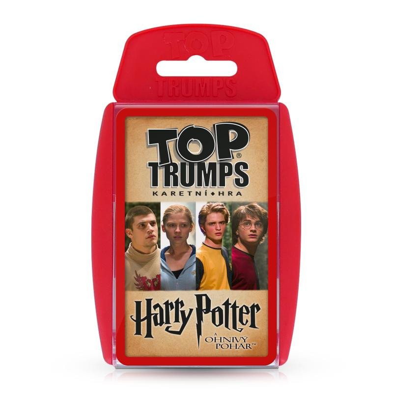 Nyomtatványok TOP TRUMPS Harry Potter a Ohnivý pohár CZ - karetní hra 
