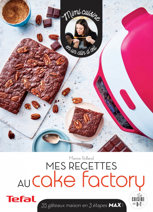 Könyv Mes recettes au Cake Factory Marine Rolland