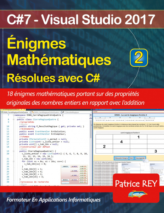 Kniha Enigmes mathematiques resolues avec C# (tome 2) 