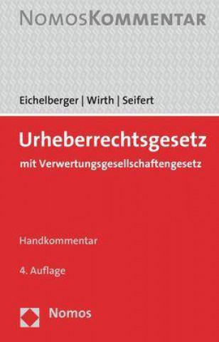 Boek UrhG - Urheberrechtsgesetz Thomas Wirth