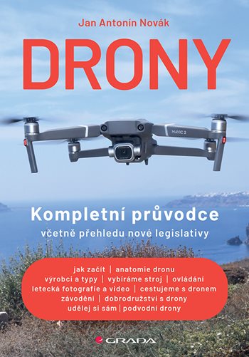Kniha Drony Jan Antonín Novák