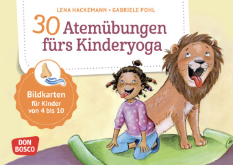 Joc / Jucărie 30 Atemübungen fürs Kinderyoga Gabriele Pohl