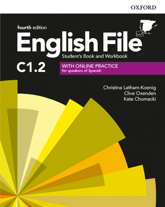 Kniha ENGLISH FILE 4TH EDITION C1.2 STUDENT'S BOOK AND WORKBOOK WITH ANSWERS 