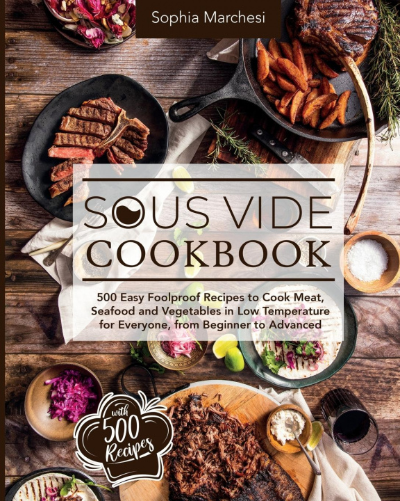 Boek Sous Vide Cookbook Sophia Marchesi
